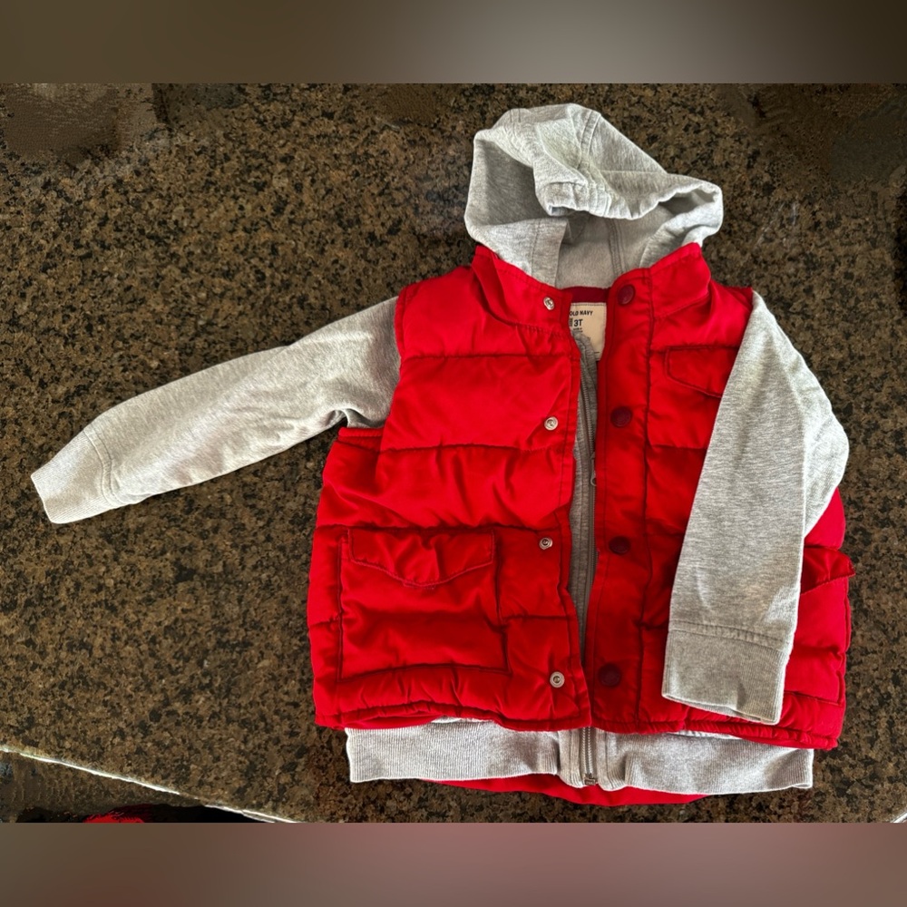 Warm winter jacket Boys 3T